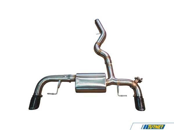 Valvetronic Designs Valvetronic Designs Valved Axle-Back Exhaust System - Forged Carbon Fiber Tips - BMW G20 330i, G22 430i G20330iAXLBRFC