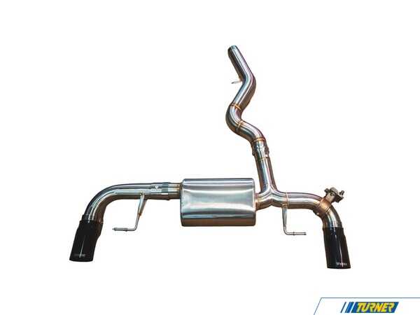Valvetronic Designs Valvetronic Designs Valved Axle-Back Exhaust System - Black Tips - BMW G20 330i, G22 430i G20330iAXLBRBLK