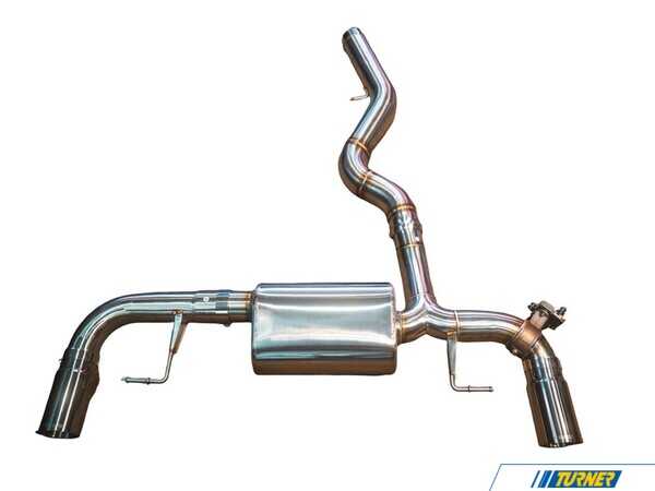 Valvetronic Designs Valvetronic Designs Valved Axle-Back Exhaust System - Brushed Steel Tips - BMW G20 330i, G22 430i G20330iAXLBRBRSH