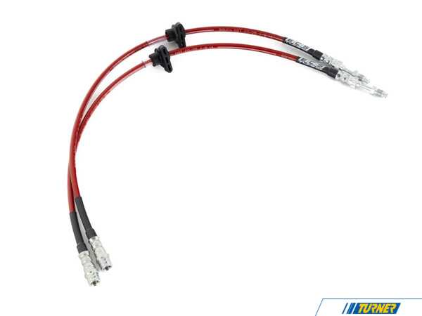 ECS ECS Exact-Fit Stainless Steel Brake Lines - Front - G01/G02, F97/F98 008600LA01