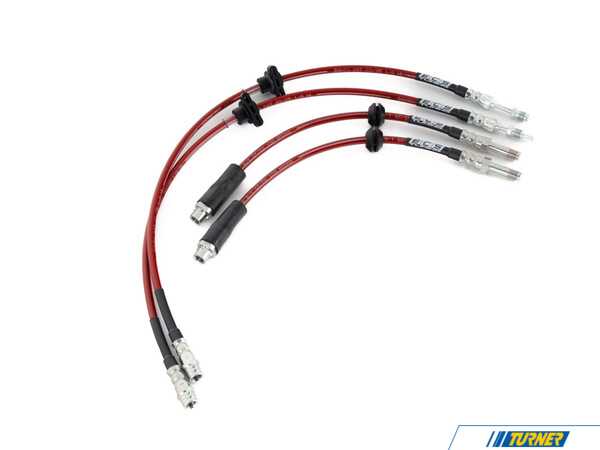 ECS ECS Exact-Fit Stainless Steel Brake Lines - Front & Rear - G01/G02, F97/F98 008600la01KT