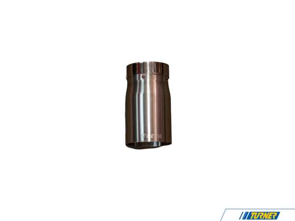 Valvetronic Designs Valvetronic Designs Single Exhaust Tip - 3.5" - Single Wall Brushed Steel VTDTIPSW3035BRSH