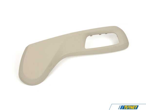 Genuine BMW TRIM, SEAT OUTER LEF 52107405725