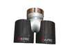 Valvetronic Designs Valvetronic Designs Single To Dual Exhaust Tip - 3.5" - 1x1 Carbon Fiber VTD.TIP.SD.63MM View 1