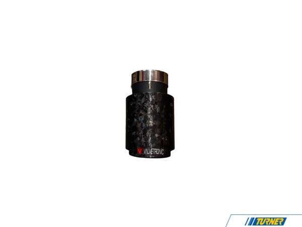 Valvetronic Designs Valvetronic Designs Single Exhaust Tip - 3.5" - Forged Carbon Fiber VTDTIPSLVE2535FC