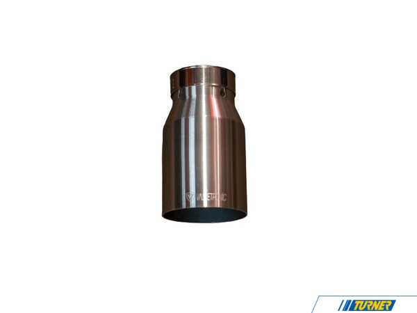 Valvetronic Designs Valvetronic Designs Single Exhaust Tip - 3.5" - Single Wall Brushed Steel VTDTIPSW2535BRSH