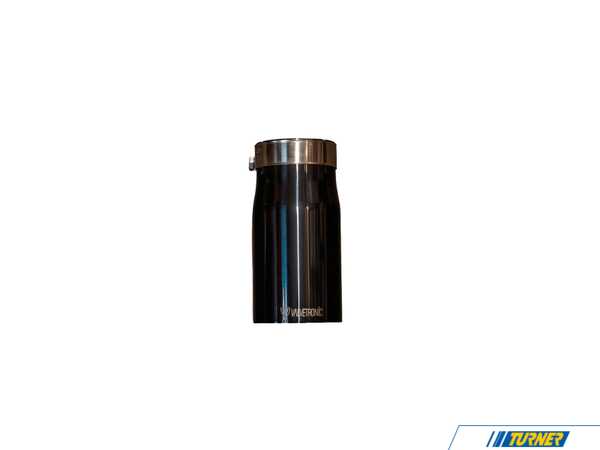 Valvetronic Designs Valvetronic Designs Single Exhaust Tip - 3.5" - Single Wall Black VTDTIPSW3035BLK