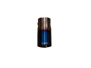 Valvetronic Designs Single Exhaust Tip - 3.5" - Single Wall Burnt