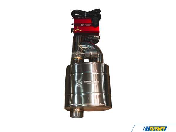 Valvetronic Designs Valvetronic Designs Universal Valved Muffler Kit - Single Inlet / Single Outlet - 2.5" (63mm) - 1 Muffler UVM.63MM.x1