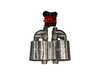 Valvetronic Designs Valvetronic Designs Universal Valved Muffler Kit - Single Inlet / Single Outlet - 2.5" (63mm) - 2 Mufflers UVM.63MM.X2 View 1