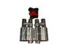 Valvetronic Designs Valvetronic Designs Universal Valved Muffler Kit - Single Inlet / Dual Outlet - 3.0" (76mm) - 2 Mufflers UVM76MMDUALOUTx2 View 1