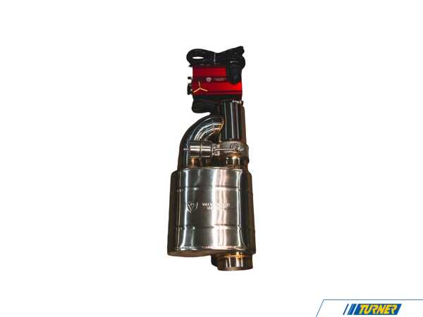 Valvetronic Designs Valvetronic Designs Universal Valved Muffler Kit - Single Inlet / Single Outlet - 3.5" (89mm) - 1 Muffler UVM.89MM.X1