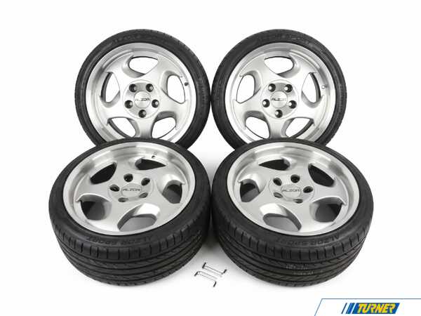 Alzor 17" Alzor Style 5011 Wheel and Tire Package - 245/40R17 - BMW E9X 3-Series 5011-245-E9X
