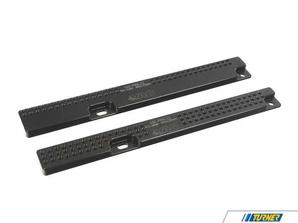 VAC Motorsports VAC Motorsports Billet Aluminum Floor Mount Adapters - Right (USA Passenger Side) - BMW Z3 VAC-FMA-Z3-B-2