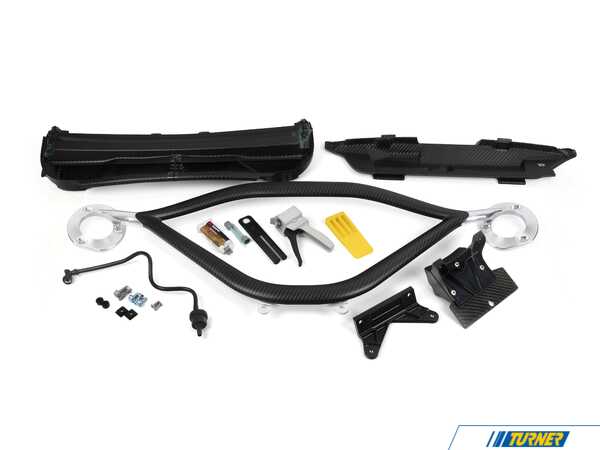 Slon Workshop Slon Workshop E46 M3 Carbon Front Triangulating Reinforcement Kit SL0N-E46-3CFTR