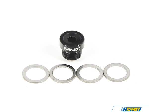 MMX Performance MMX Magnetic Oil Drain Plug - M18x1.5mm - BMW S63 N62 N63 N74 MMR03-0506