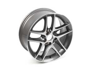 Genuine BMW Gloss-Turned Light Alloy Rim