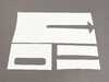 Genuine MINI Dual Sport Stripes - White 51142414311 View 1