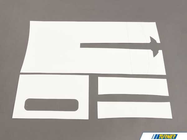 Genuine MINI Dual Sport Stripes - White 51142414311