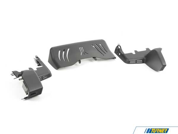 Genuine BMW MIRROR BASE COVER SET 51165B81BC6