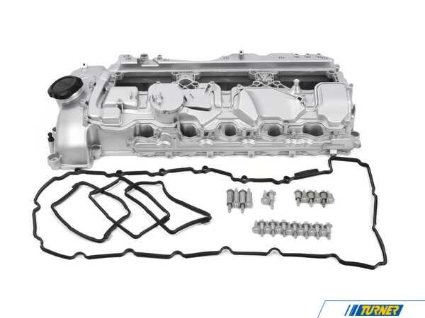 Bremmen Parts N55 Aluminum Valve Cover Kit w/ Cap & Hardware - F22/23 F3X F87 N55 3.0L 11127570292MCKT