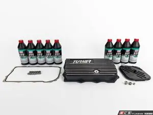 High-Capacity Aluminum Transmission Pan & Service Kit - ZF 8HP Transmissions