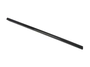 Lower Window Trim & Seal - Right - Gloss Black