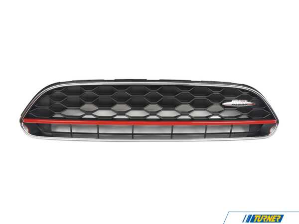 Genuine MINI JCW Grille LCI With Red Stripe 51135A1A148