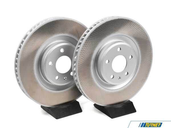 SHW Performance Front Brake Rotors - Pair (350x34) 95B615301TKT5