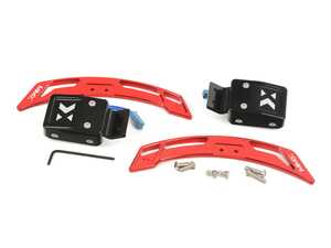 MMX Magnetic Gear Shifter Paddles - Red - BMW F & G Chassis w/ M Performance Steering Wheel