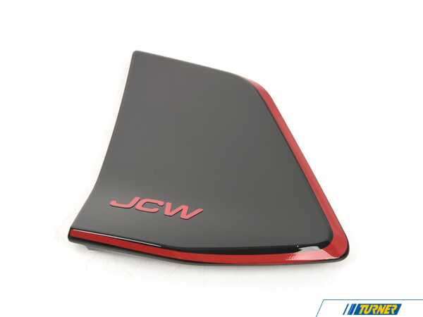Genuine MINI JCW Front Winglets in Black High-Gloss - Right  51115B3A2C6