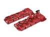 NRW Design NRW Designs S65 Aluminum Valve Cover - Smooth Red S65VCSRD View 2