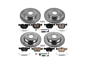 Powerstop Z23 Evolution Sport Brake Kit - Front & Rear - 2004-10 BMW X3
