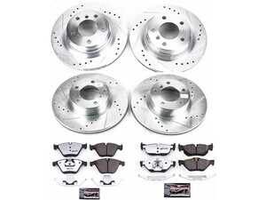 Z26 Street Brake Kit - Front and Rear BMW 328i 2013-2011