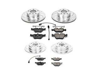 Powerstop Z23 Evolution Sport Brake Upgrade Kit - Front & Rear - 1990-95 BMW 5