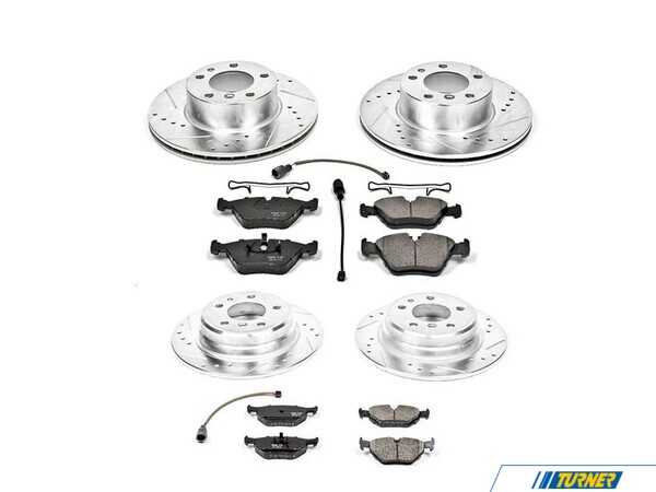 Power Stop Powerstop Z23 Evolution Sport Brake Upgrade Kit - Front & Rear - 1990-95 BMW 5 K392