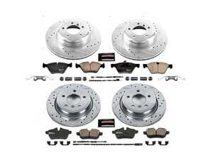 Powerstop Z23 Evolution Sport Brake Kit - Front & Rear - BMW E89 Z4 sDrive