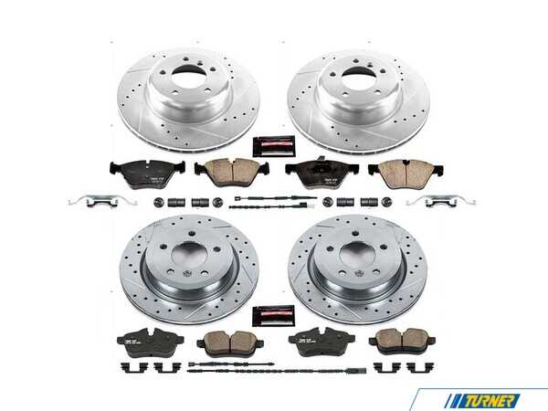 Power Stop Powerstop Z23 Evolution Sport Brake Kit - Front & Rear - BMW E89 Z4 sDrive K6417