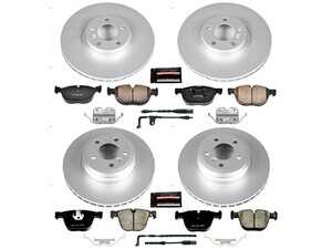 Powerstop Z23 Evolution Coated Brake Kit - Front and Rear - 07-10 BMW X5