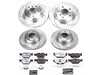 Power Stop Z26 Street Brake Kit - Front and Rear BMW 325i 2006 K2890-26 View 1