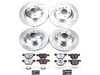 Power Stop Z26 Street Brake Kit - Front and Rear BMW 330i 2006 K2886-26 View 1