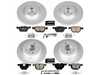 Power Stop Powerstop Z23 Evolution Coated Brake Kit - Front and Rear - 09-10 BMW X5 & X6 CRK6162 View 1