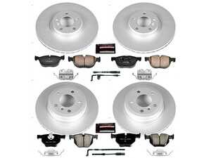 Powerstop Z23 Evolution Coated Brake Kit - Front and Rear - 09-10 BMW X5 & X6