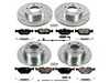 Power Stop Powerstop Z23 Evolution Sport Brake Upgrade Kit - Front & Rear - BMW Z4 2.5i K4371 View 1