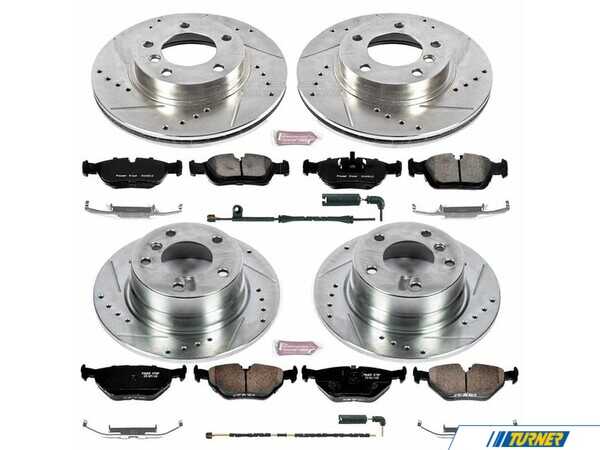 Power Stop Powerstop Z23 Evolution Sport Brake Upgrade Kit - Front & Rear - BMW Z4 2.5i K4371