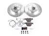 Power Stop Z26 Street Warrior Brake Upgrade Kit (Rear) - F01/F02 K8848-26 View 1