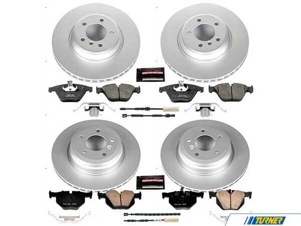 Power Stop Powerstop Z23 Evolution Coated Brake Kit - Front and Rear - 11-13 BMW 335 CRK6057