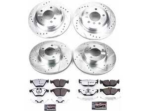 Z26 Street Brake Kit - Front and Rear BMW 328i xDrive 2012-2011