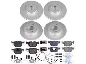 Powerstop Z23 Evolution Coated Brake Kit - Front and Rear - 11-18 BMW X5