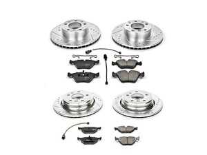 Powerstop Z23 Evolution Sport Brake Upgrade Kit (Front & Rear) - 1994-5 BMW 540i